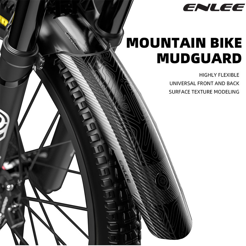 Mountain Biking Downhill - ENLEE Parafanghi per mountain bike Bici