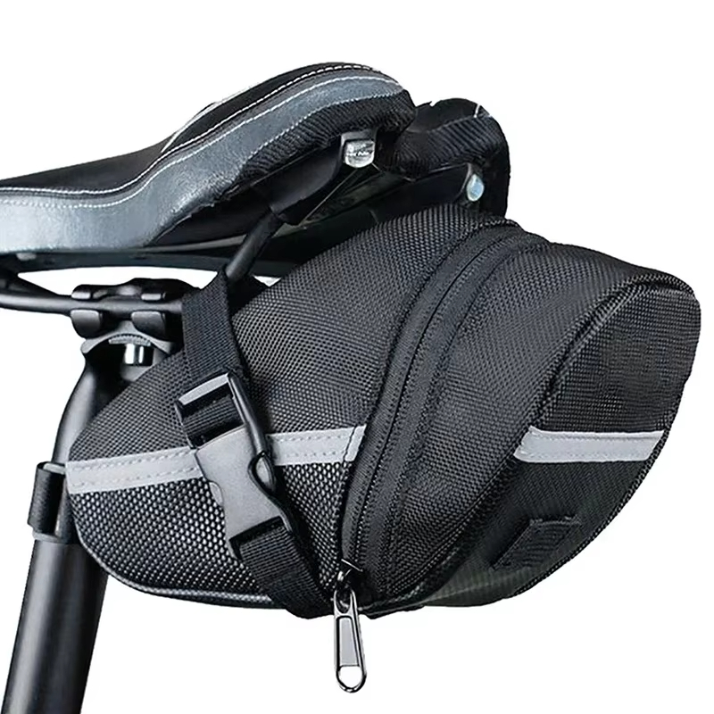 Mountain Biking Fanny Pack - Borsa per Bicicletta in Nylon Impermeabile,