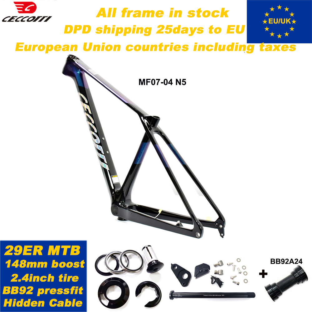 Mountain Biking In The Uk - Telaio per Bicicletta MTB 29er CECCOTTI