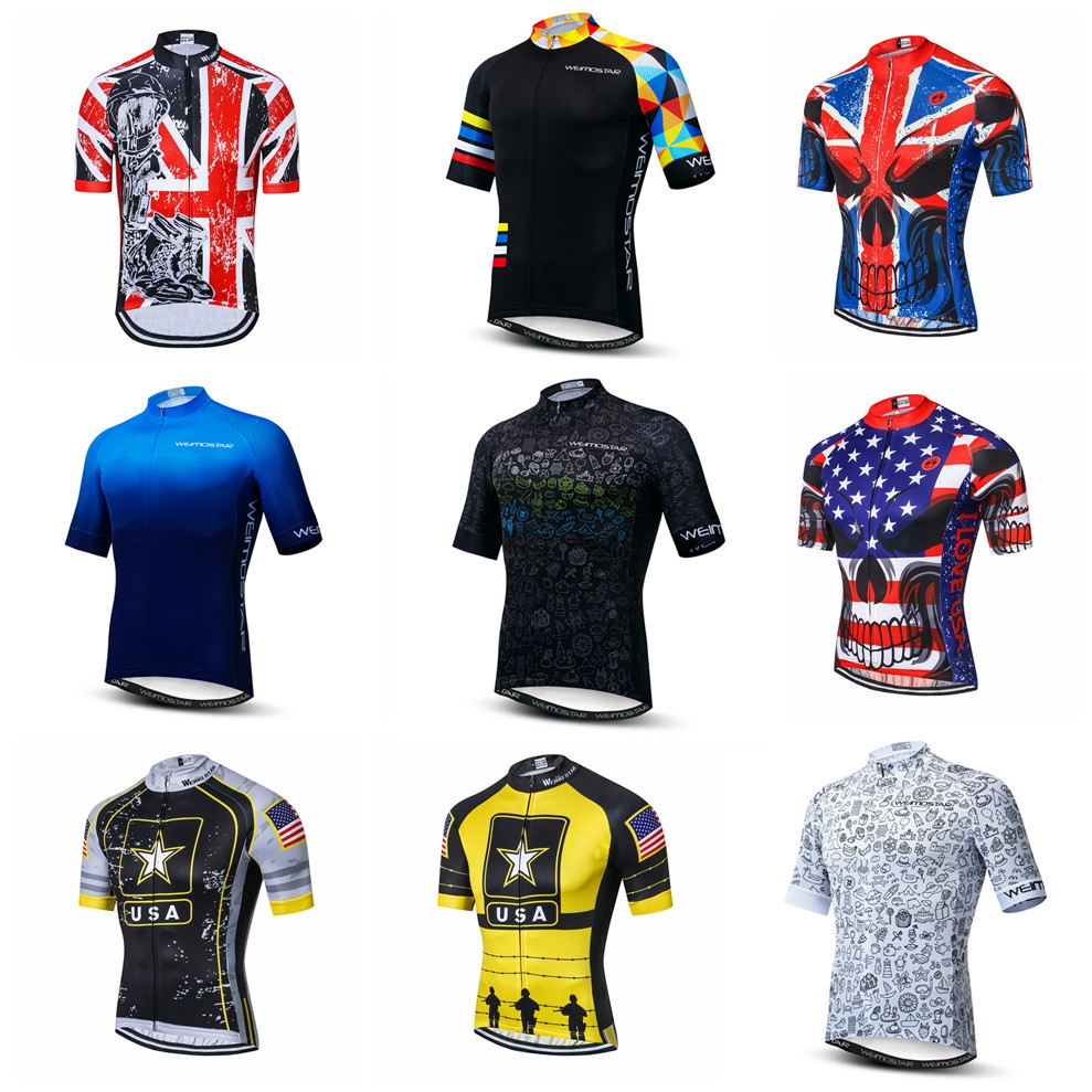 Mountain Biking In The Uk - Maglia da Ciclismo maglie da bici