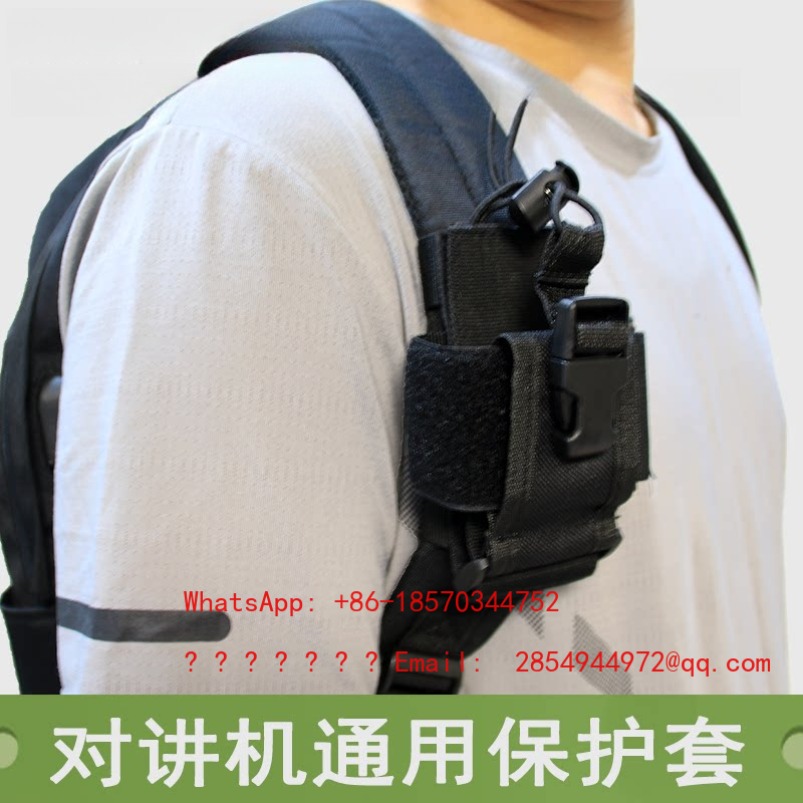 Mountain Biking Fanny Pack - Copertura Protettiva Speciale per Walkie-talkie, Borsa