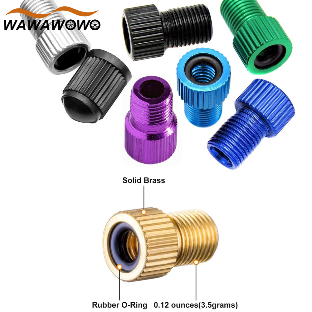Mountain Biking In The Uk - 1Set adattatore per valvola Presta, adattatore