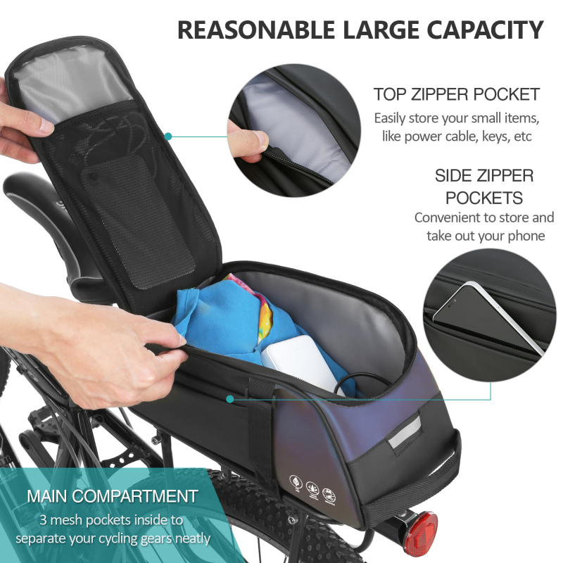 Borsa da sella riflettente per - Mountain Biking Fanny Pack recensione e prezzo