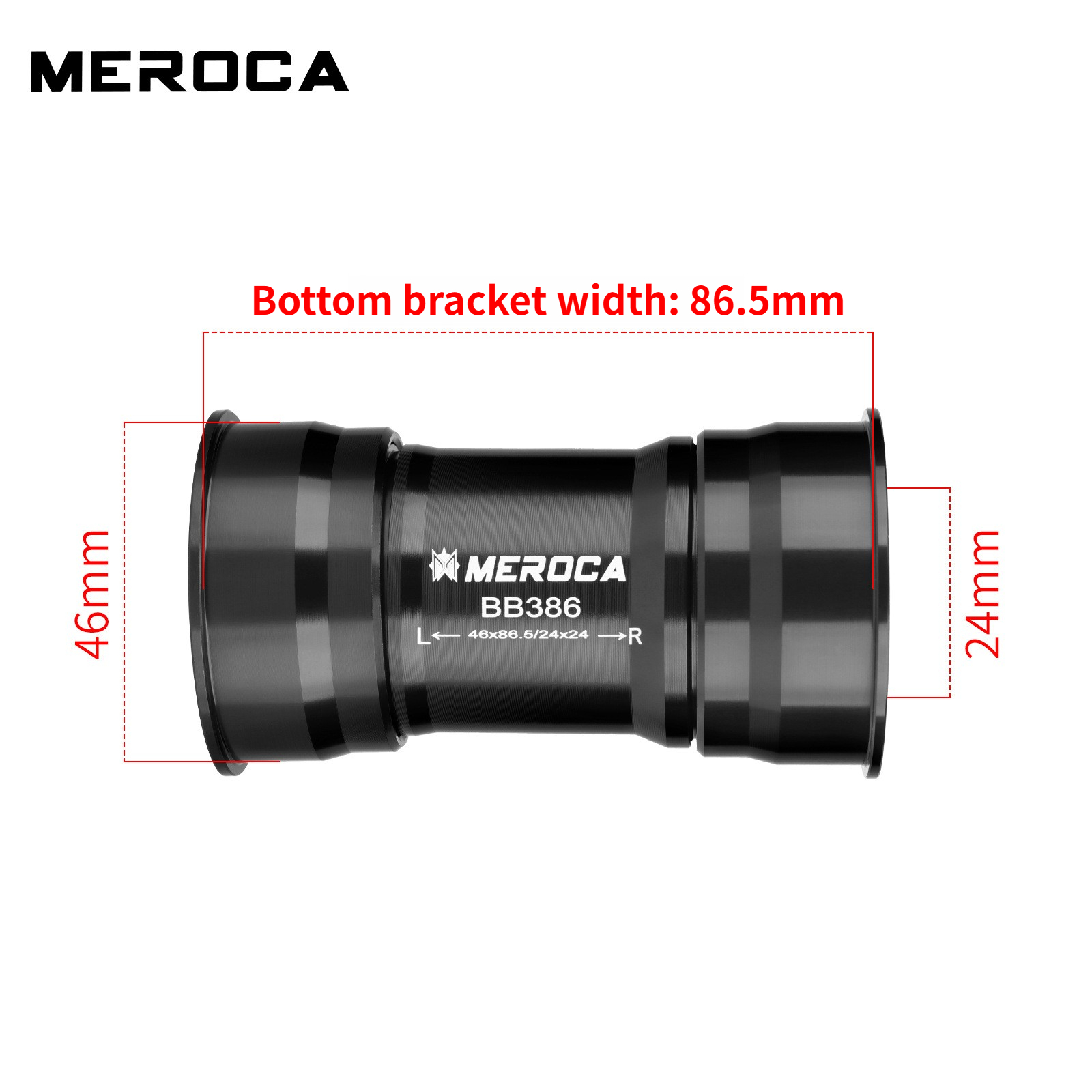 MEROCA bb386 24mm attacco pedi - Bottom Bracket Press recensione e prezzo