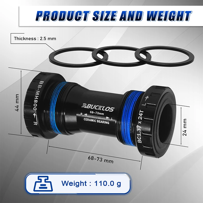 BUCKLOS Movimento centrale per - Bottom Bracket Press recensione e prezzo