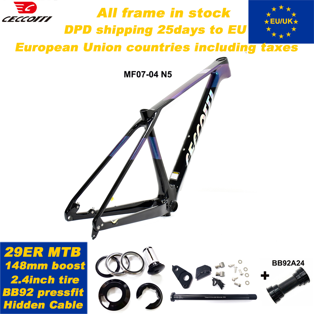 Telaio per Bicicletta MTB 29er - Mountain Biking In The Uk recensione e prezzo