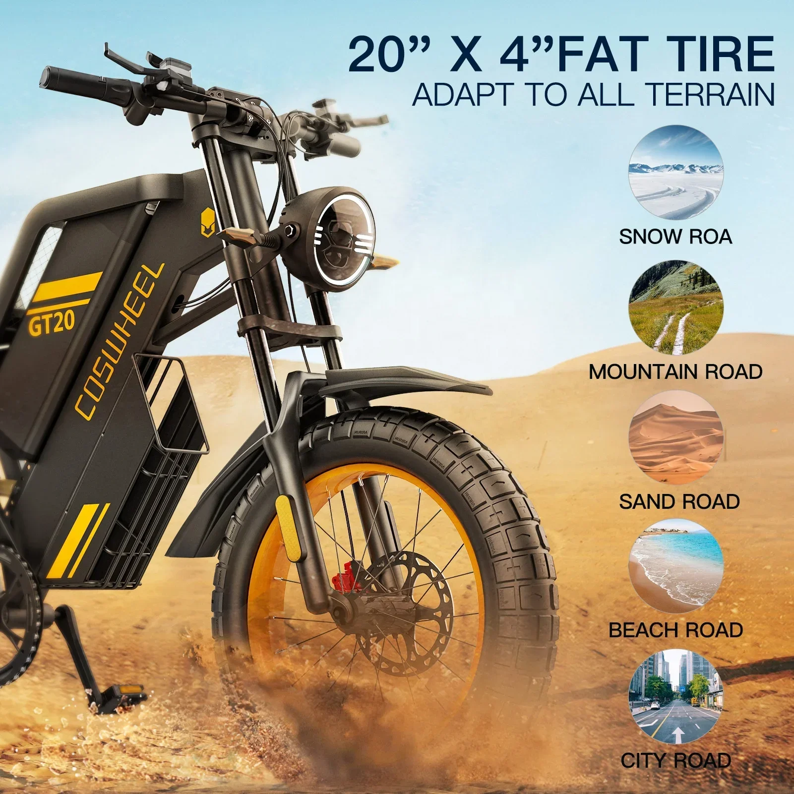 Coswheel GT20 Ad Alta Velocità - Mountain Biking In The Uk recensione e prezzo