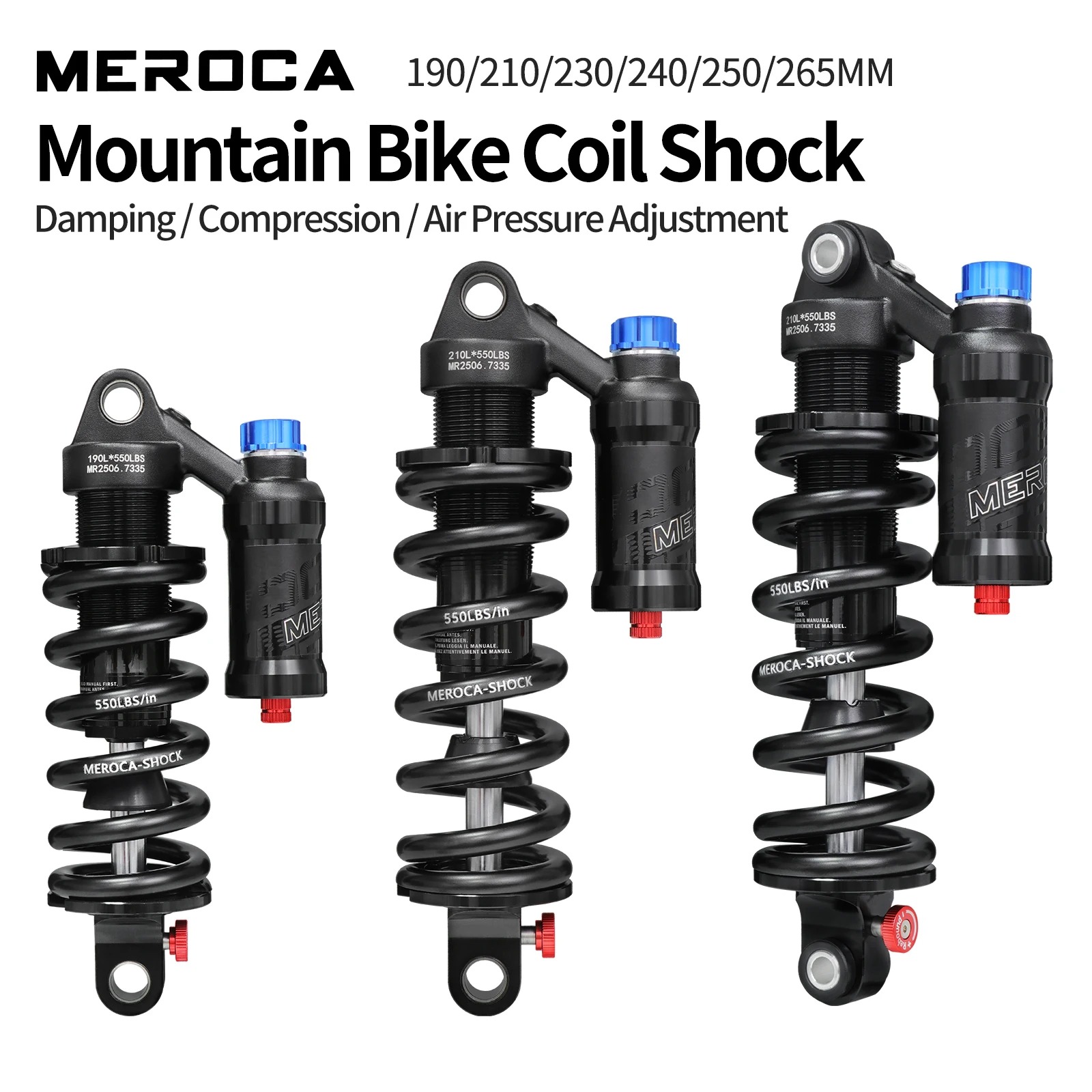 MEROCA RCT2 Ammortizzatore Pos - Mountain Biking Downhill recensione e prezzo