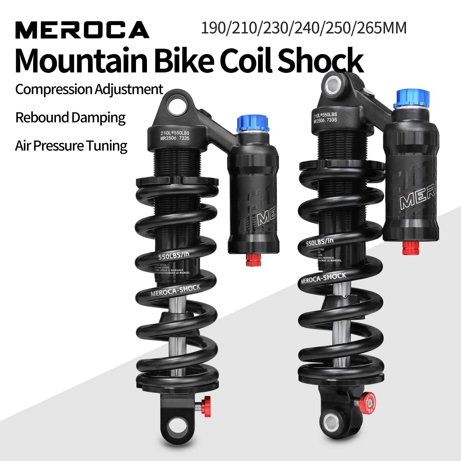 MEROCA RCT2 Ammortizzatore Pos - Mountain Biking Downhill recensione e prezzo