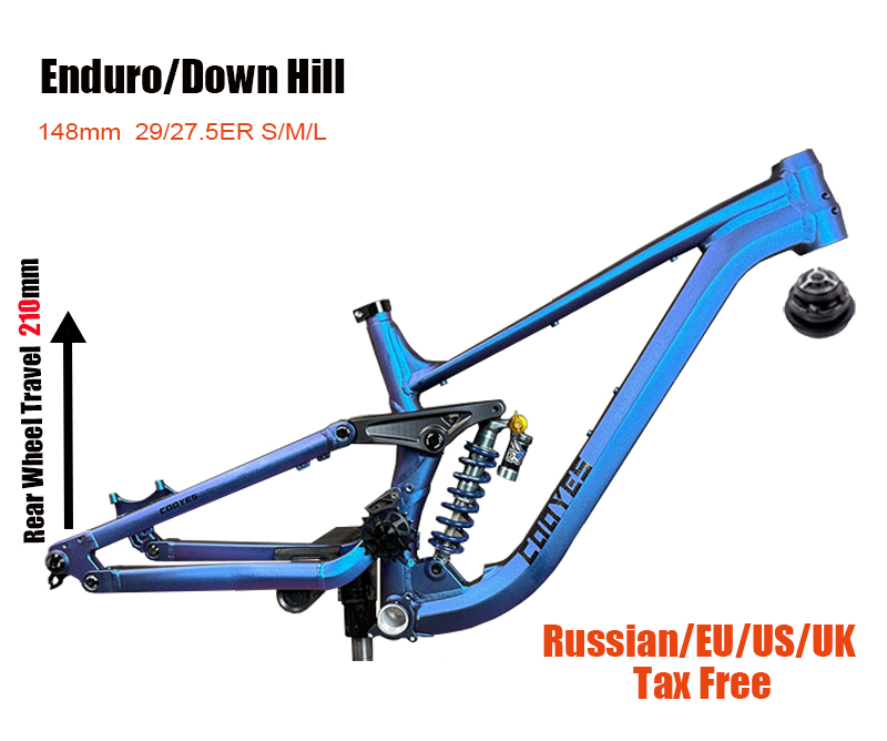 Telaio Bici in Alluminio Full  - Mountain Biking In The Uk recensione e prezzo