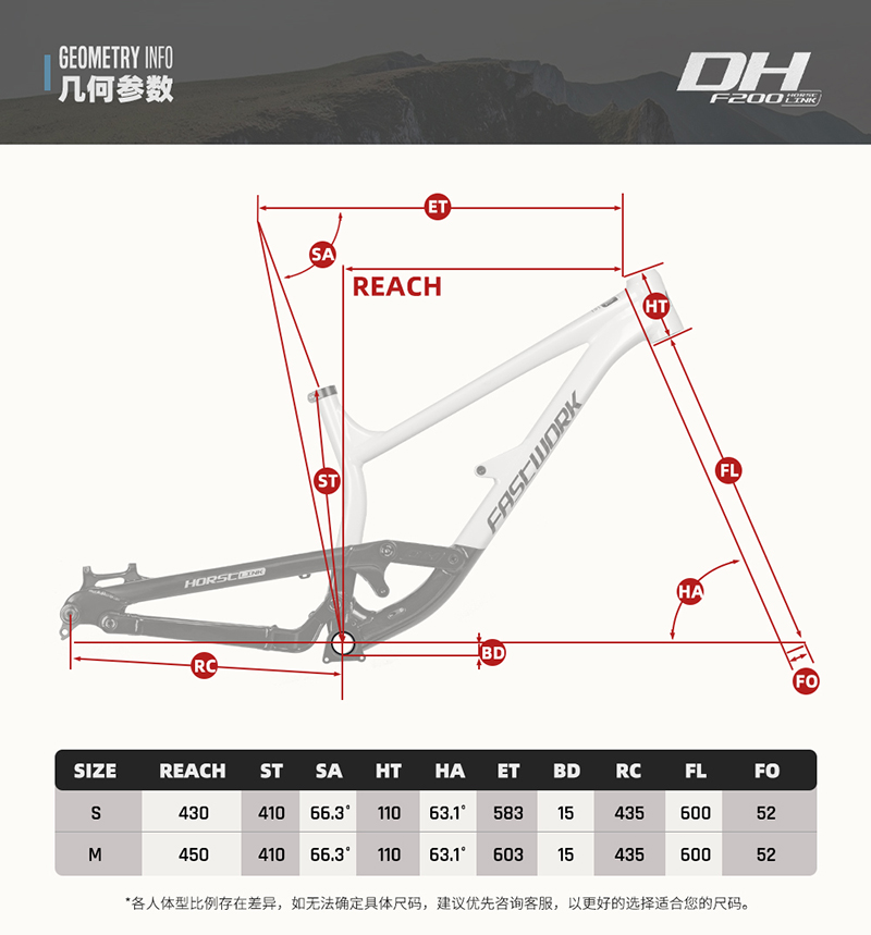 Telaio Full Suspension DH in A - Mountain Biking In The Uk recensione e prezzo